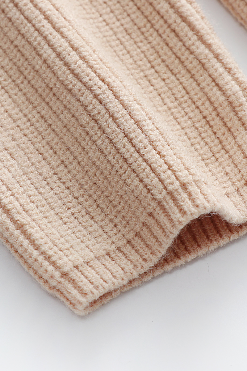 Color Weave V Neck Sweaters(5 Colors)