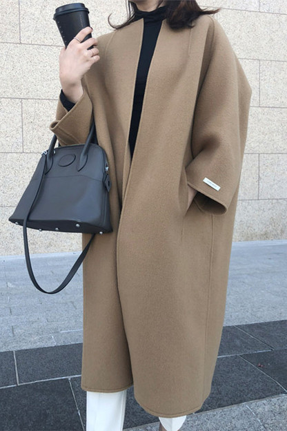 Street Pocket Cardigan Collar Outerwear(6 Colors)
