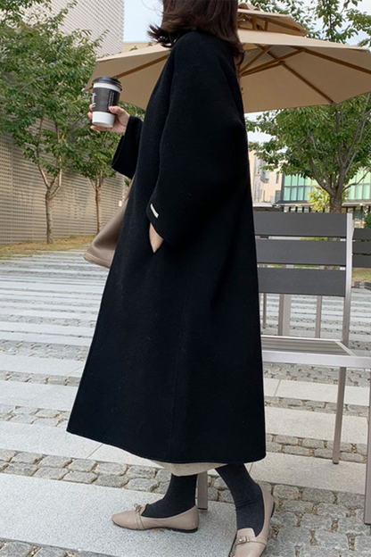 Street Pocket Cardigan Collar Outerwear(6 Colors)