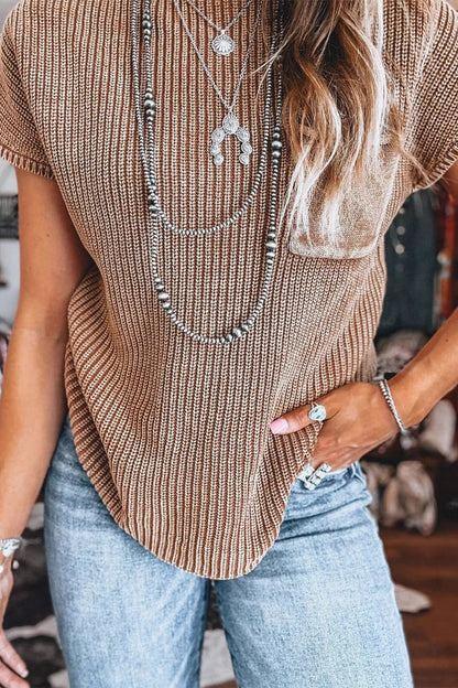 Pocket Half a Turtleneck Sweaters(9 Colors)