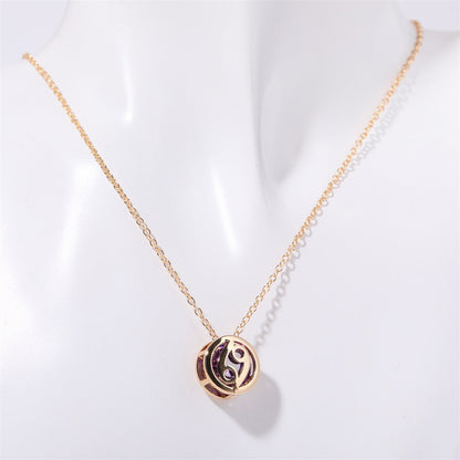 Double-sided Zodiac Necklace