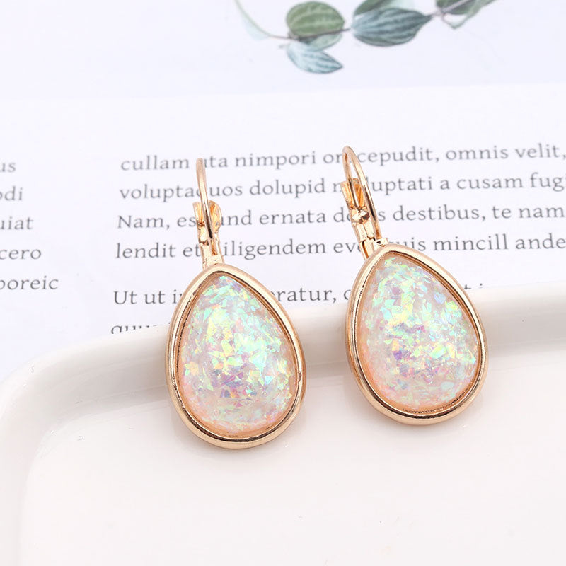 Elegant Opal Earrings