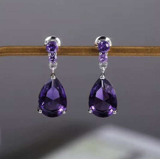Purple Stone Waterdrop