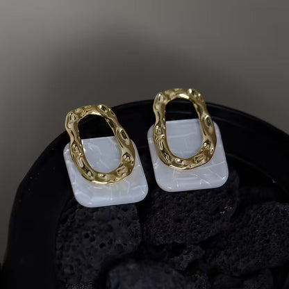 Geometric Stud Earrings