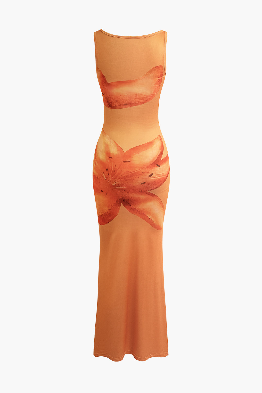 Lily Print Perspective Tank Maxi Dress