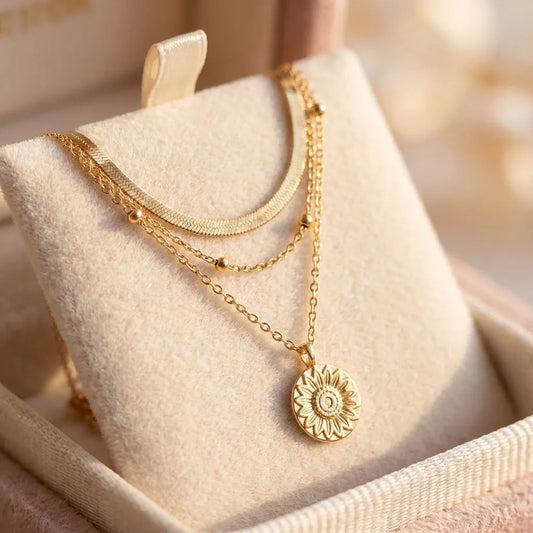 Vintage Golden Plated Necklace