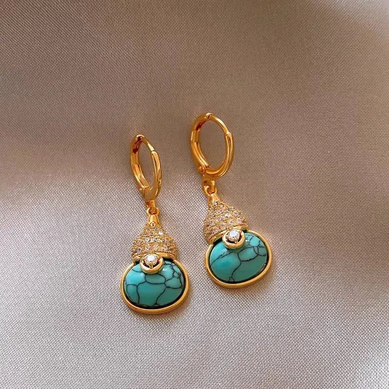 Elegant Turquoise Earrings