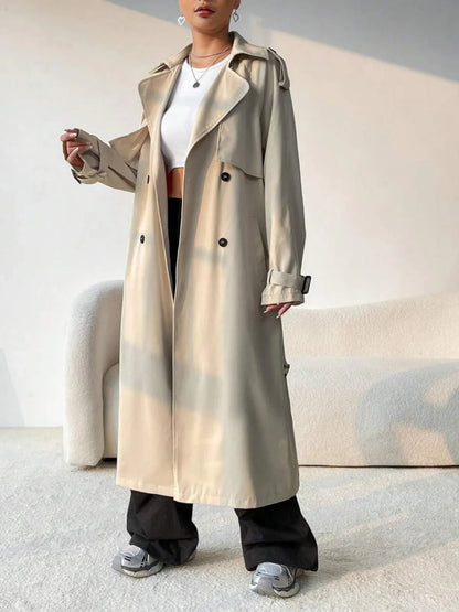 Relaxed Fit Trench Coat