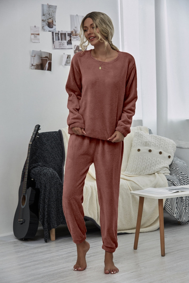 | Brick Crewneck Sweatshirt & Joggers