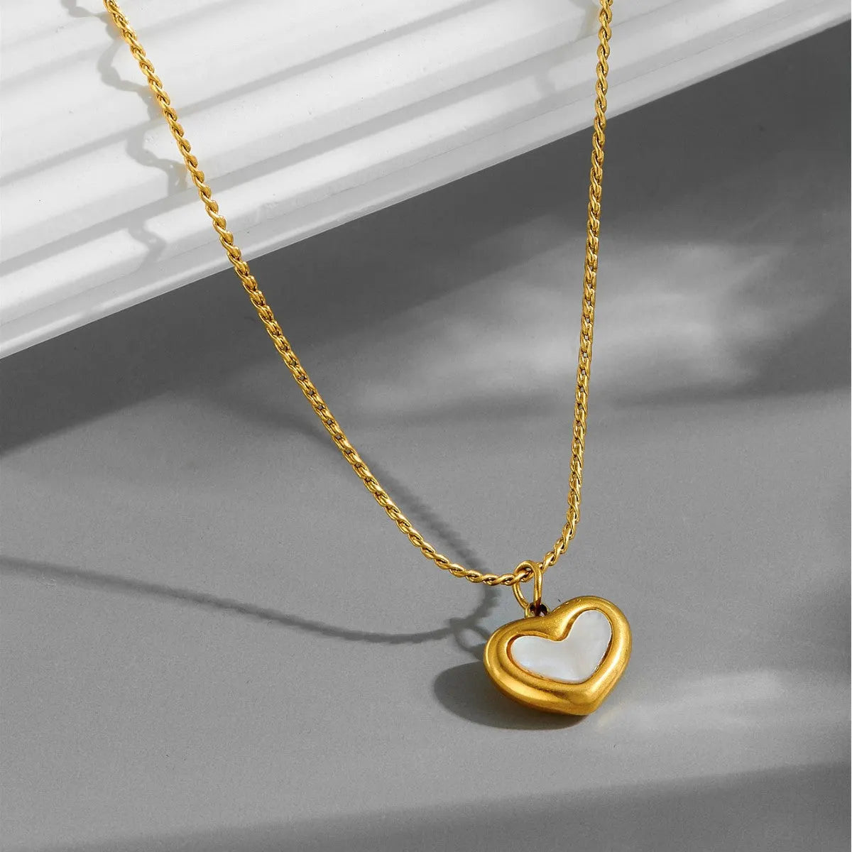 Classic Gold Heart Necklace