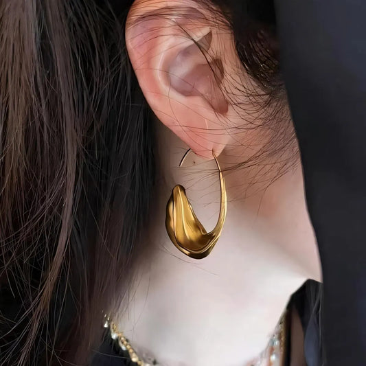 Classic Gold Hoop Earrings