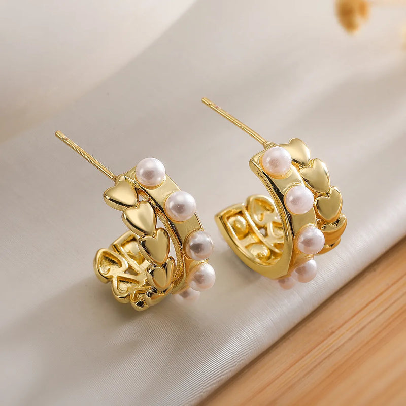 Elegant Pearl Earrings
