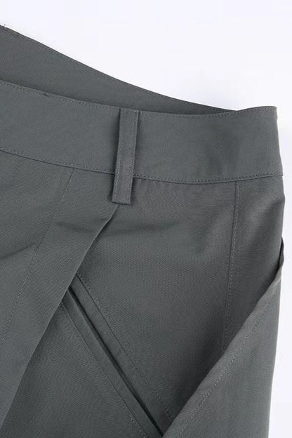 High Rise Relaxed Cargo Pants