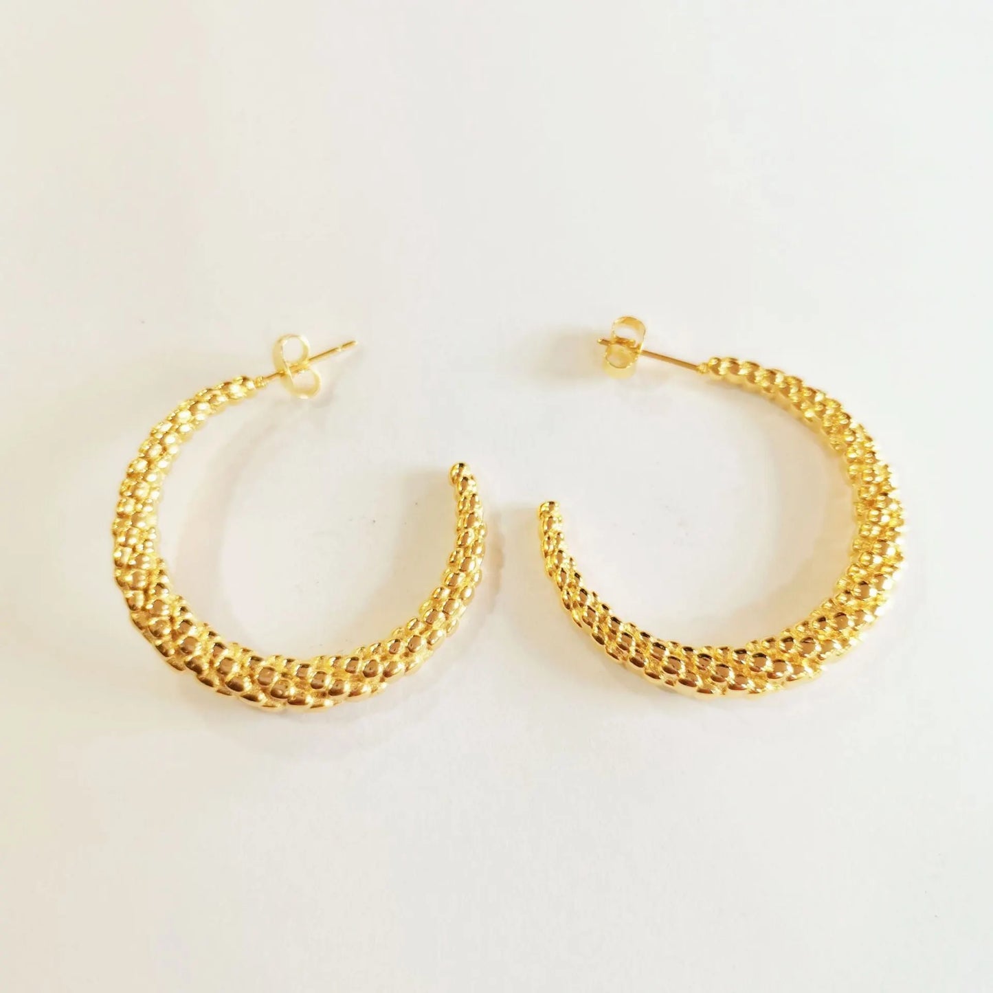 Classic Gold Hoop Earrings