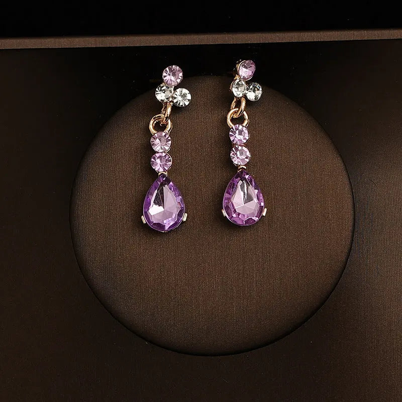 Elegant Amethyst Earrings