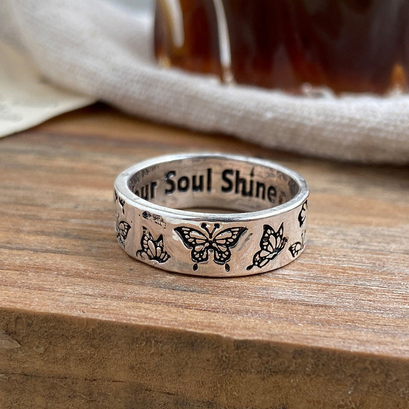 Butterfly Silver Ring
