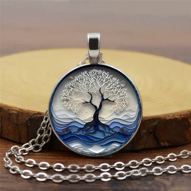 Vintage Tree Of Life Necklace