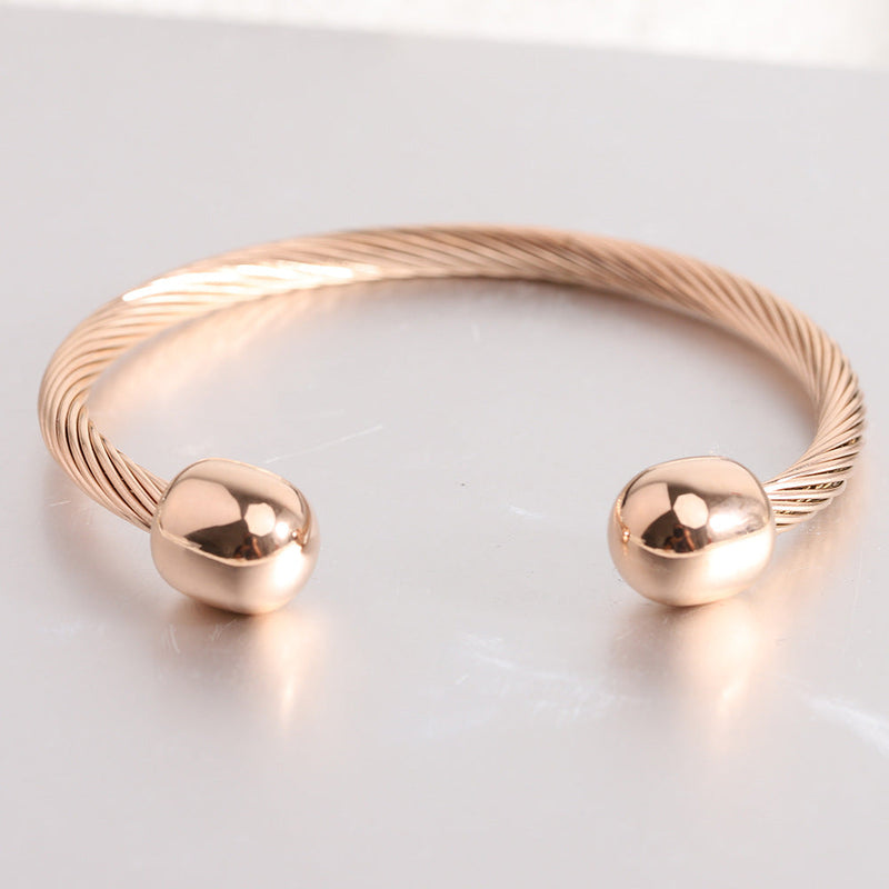 Rose Gold Cuff Bracelet