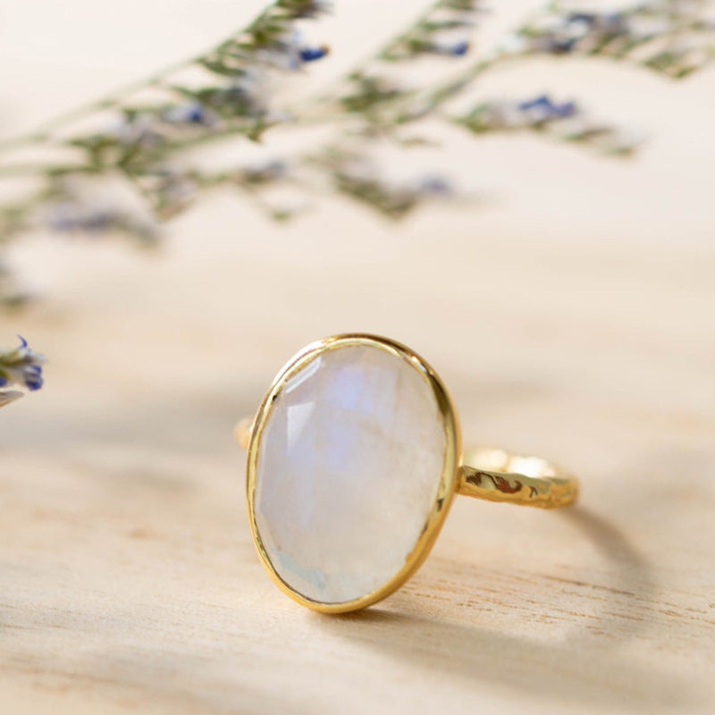 Elegant Moonstone Ring