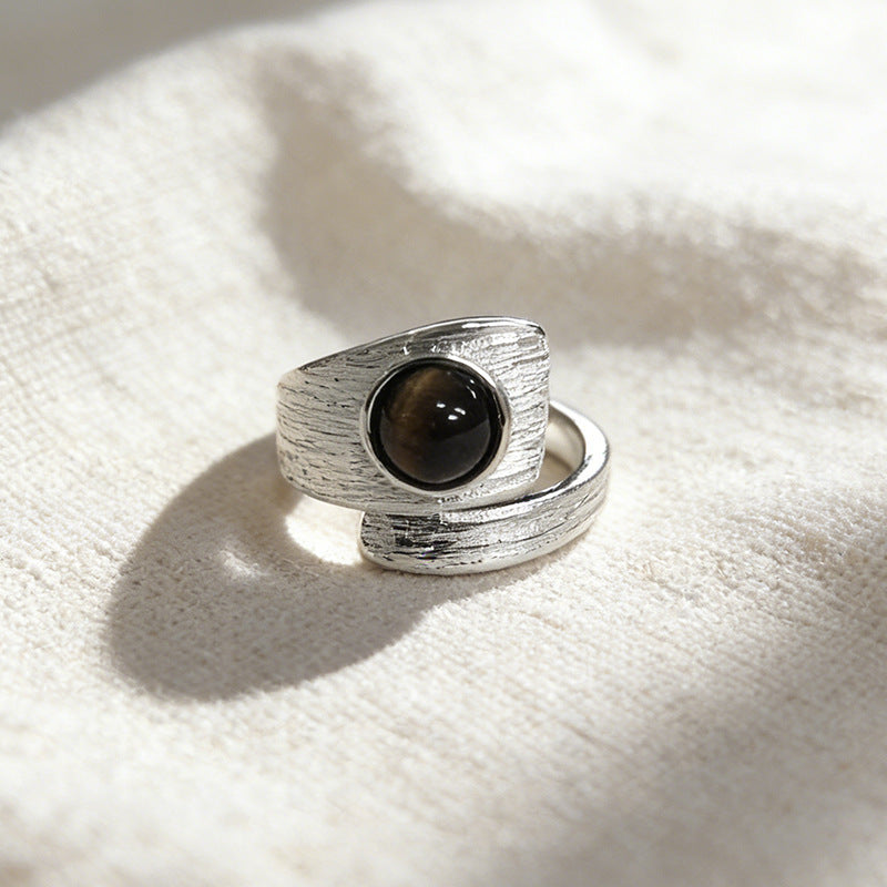 Modern Onyx Ring