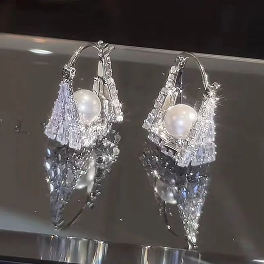Elegant Pearl Earrings