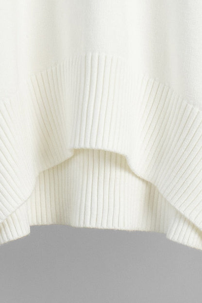 Color Turtleneck Knit Sweater