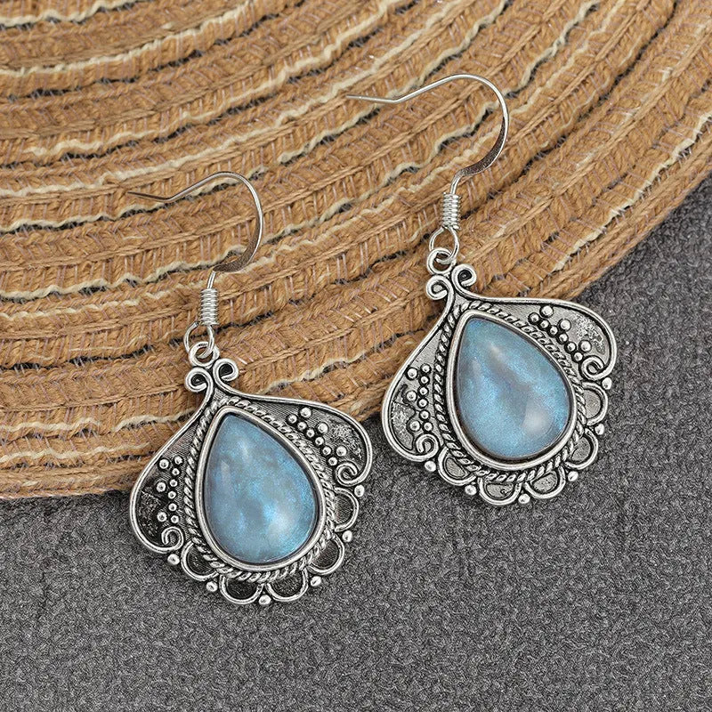 Vintage Moonstone Earrings
