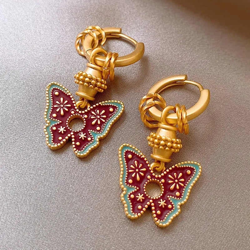 Bohemian Butterfly Earrings