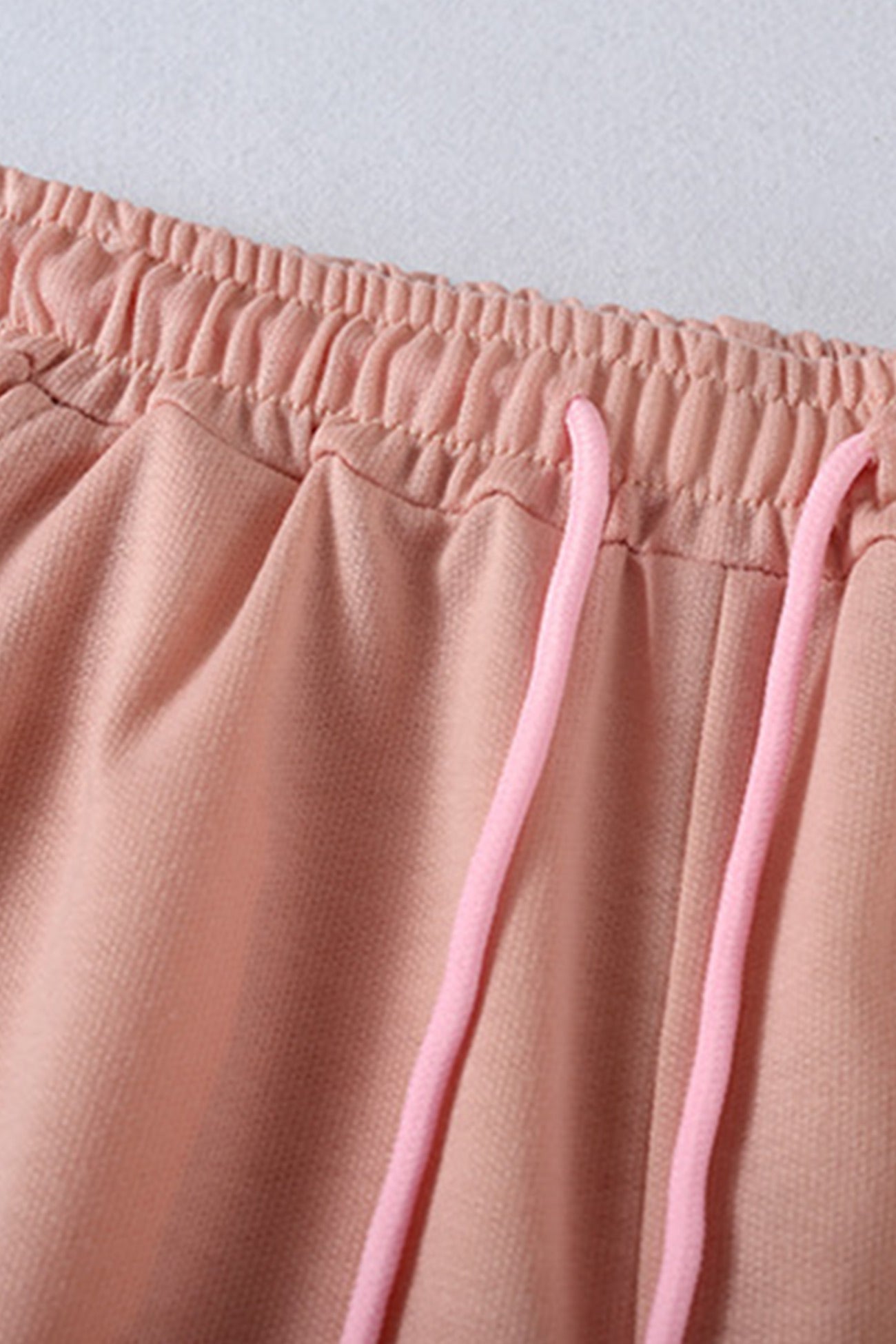 Crew Neck Sweatshirt Shorts Set
