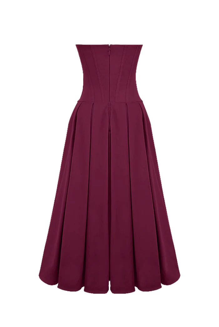 Lorelei | Corset Midi Dress