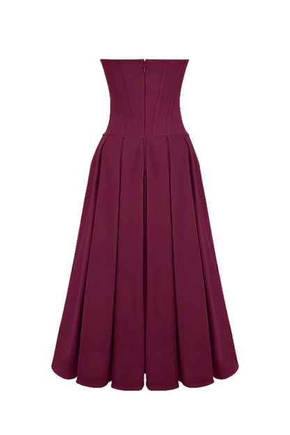Lorelei | Corset Midi Dress