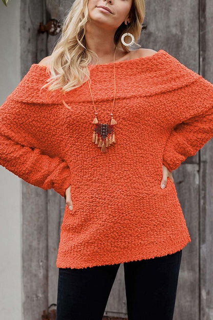 Off Shoulder Sweaters