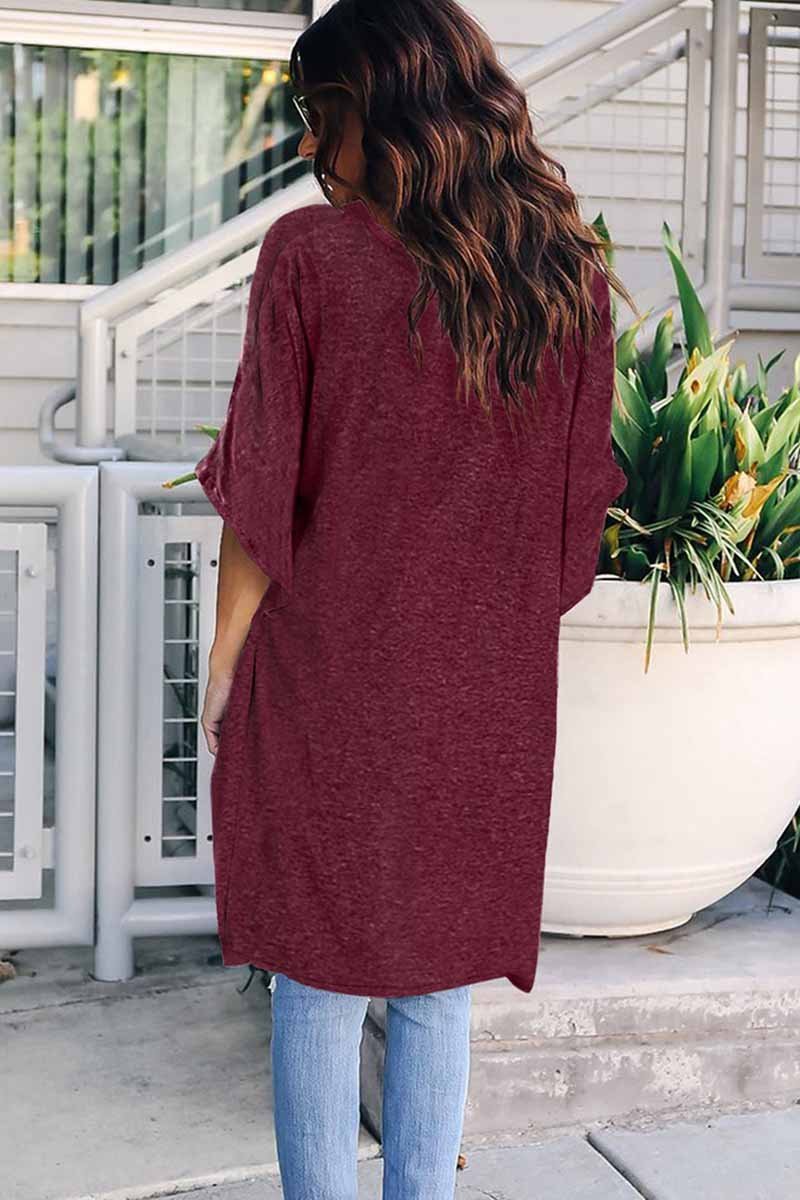 Color T-shirt Top(2 Colors)