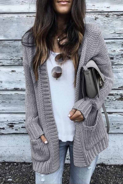 Loose Sleeve Sweater Cardigan