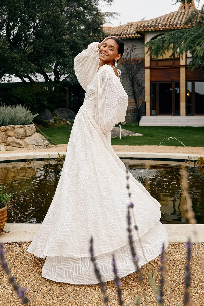 Allegory Elsa Cream Maxi Dress
