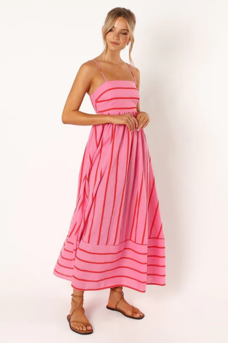Striped Maxi Dress