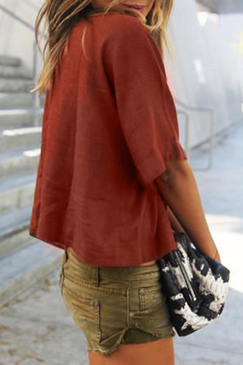 V Neck Blouse