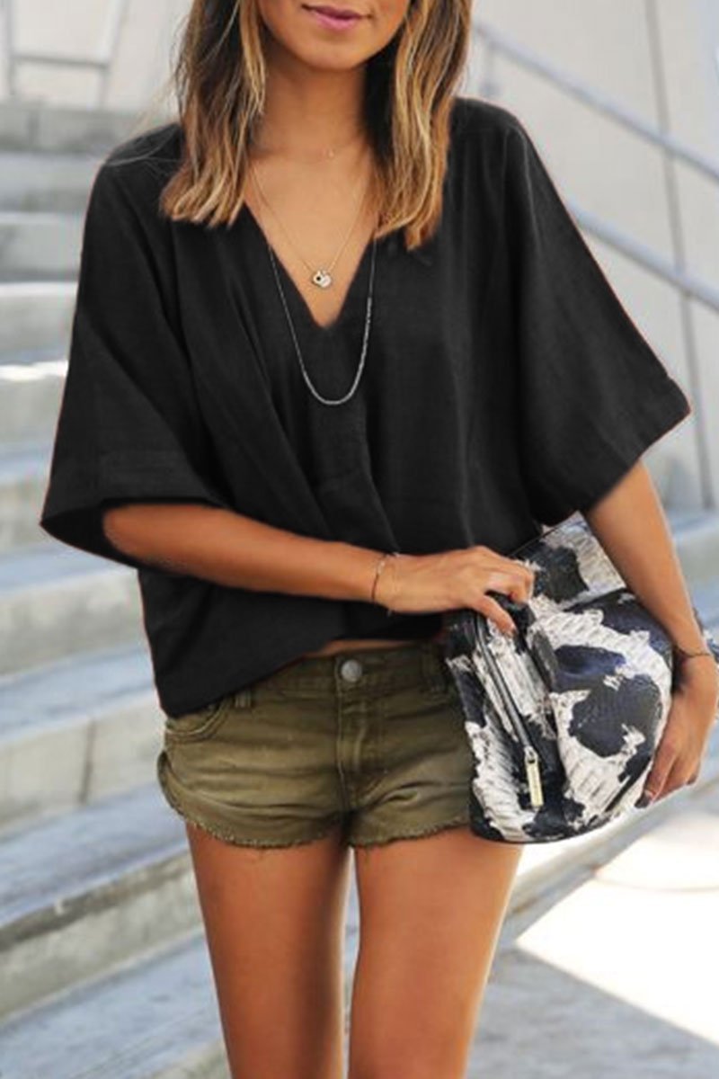 V Neck Blouse