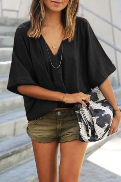 V Neck Blouse
