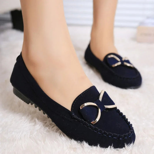 Butterfly-knot Comfortable Soft Classic Office Flats Loafers