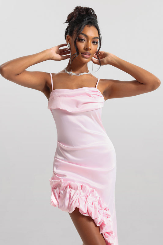 Sleeveless Agaric Lace Midi Dress