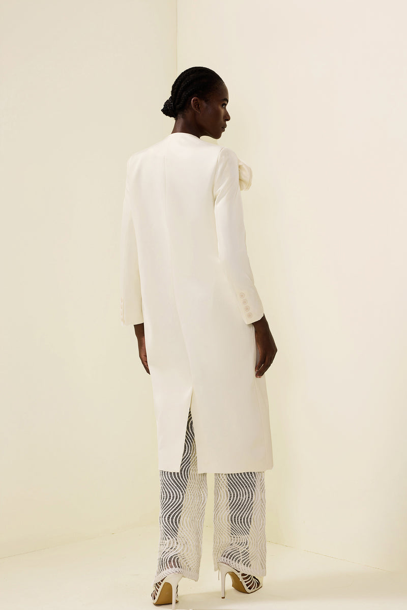 3d Long Sleeve Coat