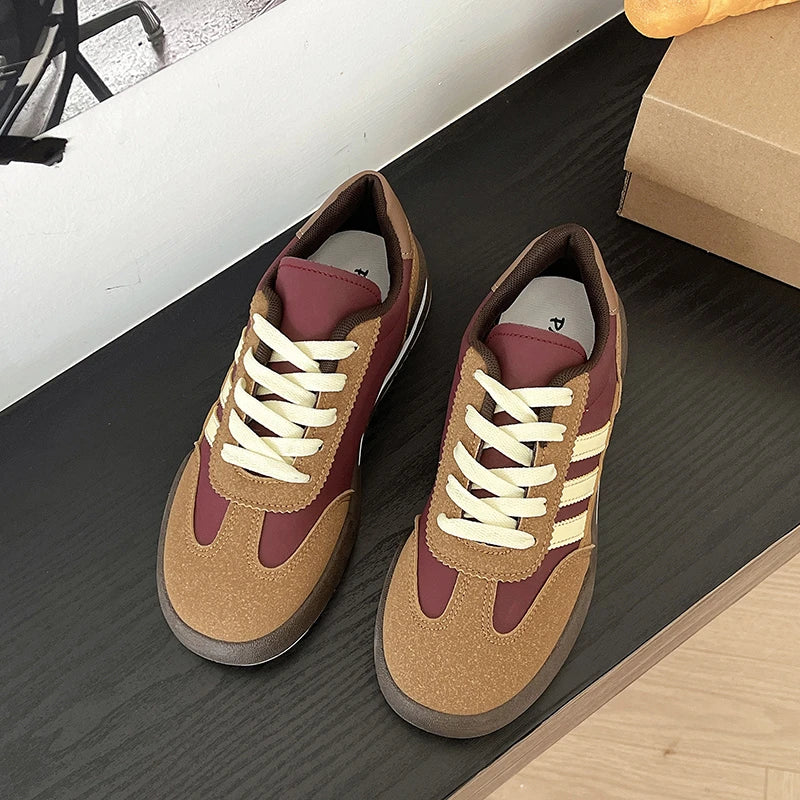 Comfort Niche Retro German Training Summer Breathable Flat Sports Skateboard