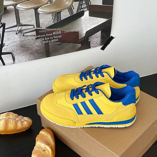 Comfort Niche Retro German Training Summer Breathable Flat Sports Skateboard