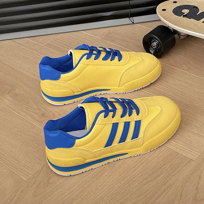 Comfort Increase Niche Retro German Training Shoes Female Summer Breathable Flat Shoes Sports Forrest Gump Shoes