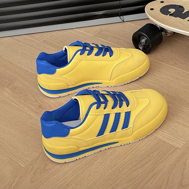 Comfort Increase Niche Retro German Training Shoes Female Summer Breathable Flat Shoes Sports Forrest Gump Shoes