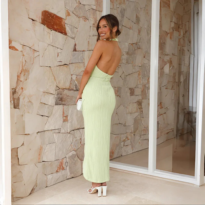 New High-end Slim Long Y2k Midi Dresses