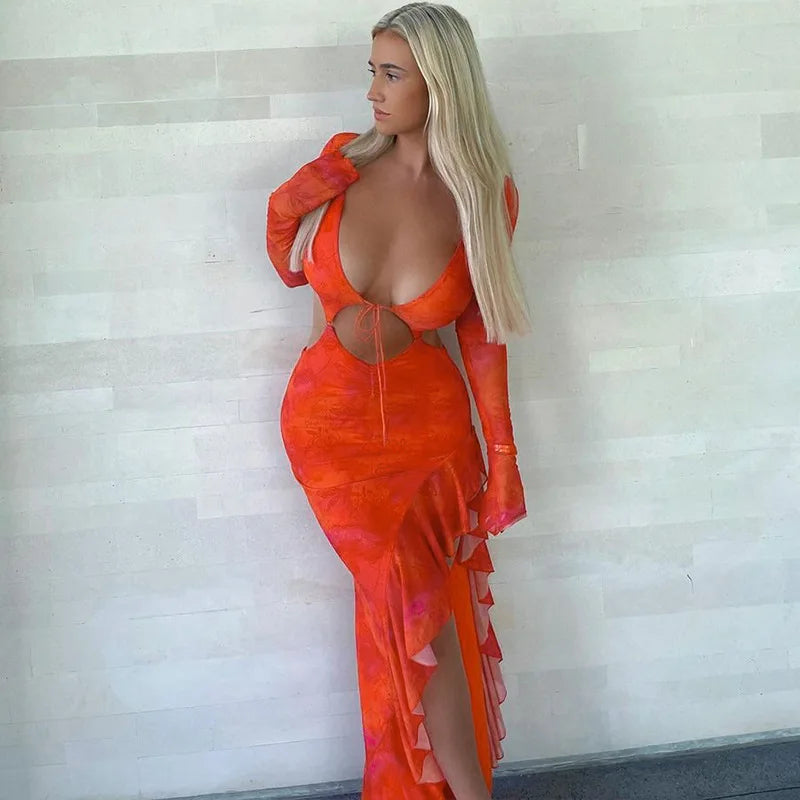 Summer Pure Color Vestidos Traf Midi Dresses