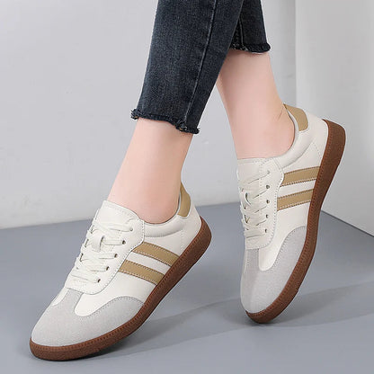 Spring Trend Flats New Comfort Vulcanized Platform Skateboard