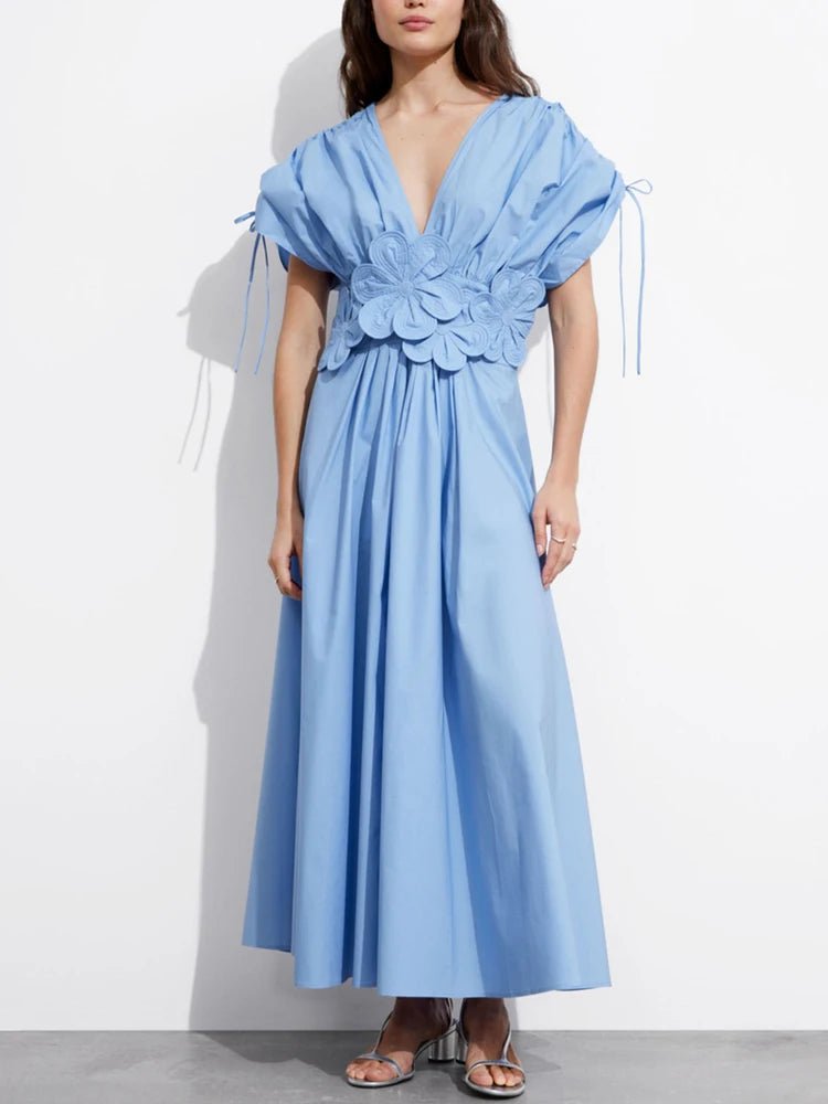 Blue Long Dress